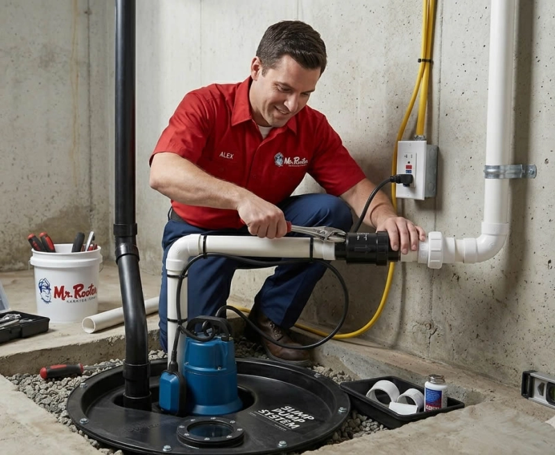 Sump Pump Installation